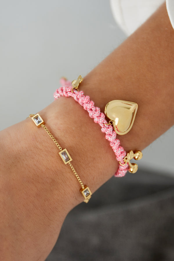 Diamond glow bracelet