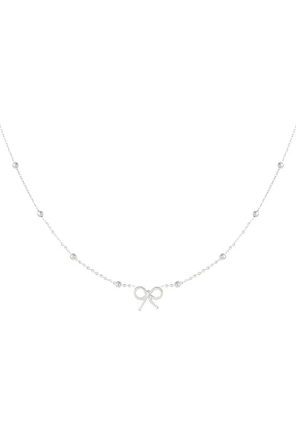 necklace bow basic