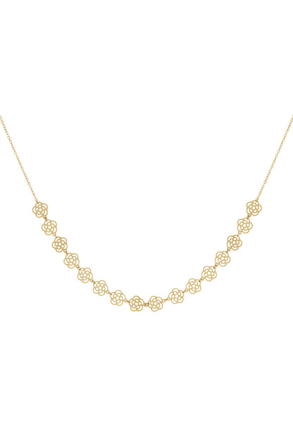 Flower love Necklace