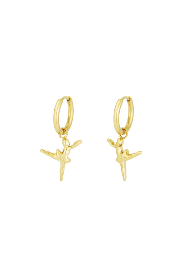 ballet earrings