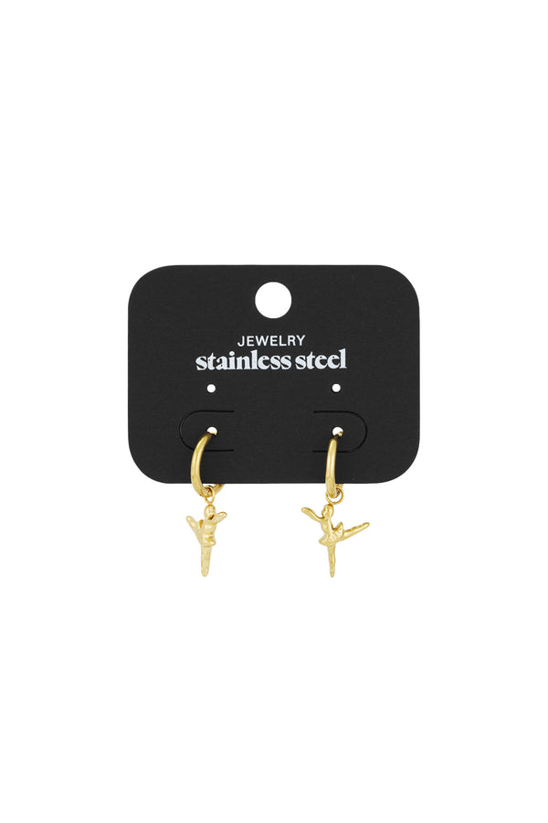 ballet earrings