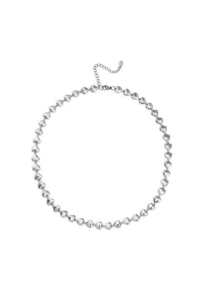 Stainless Steel Chain Necklaces Heart Casual Daily Simple Series Women's jewelry