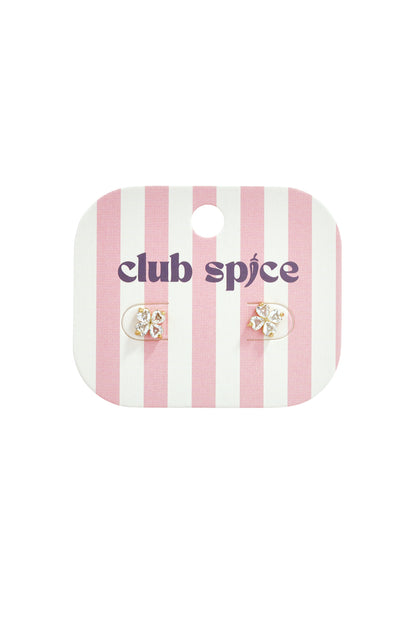 Clover stud earrings