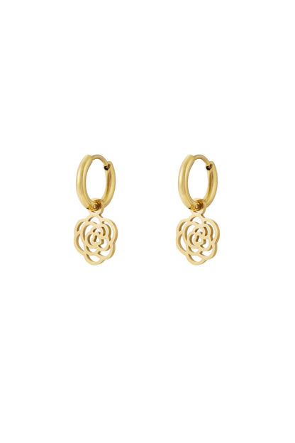 Roses earrings