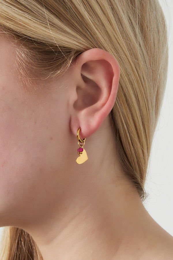 Mini heart Earrings