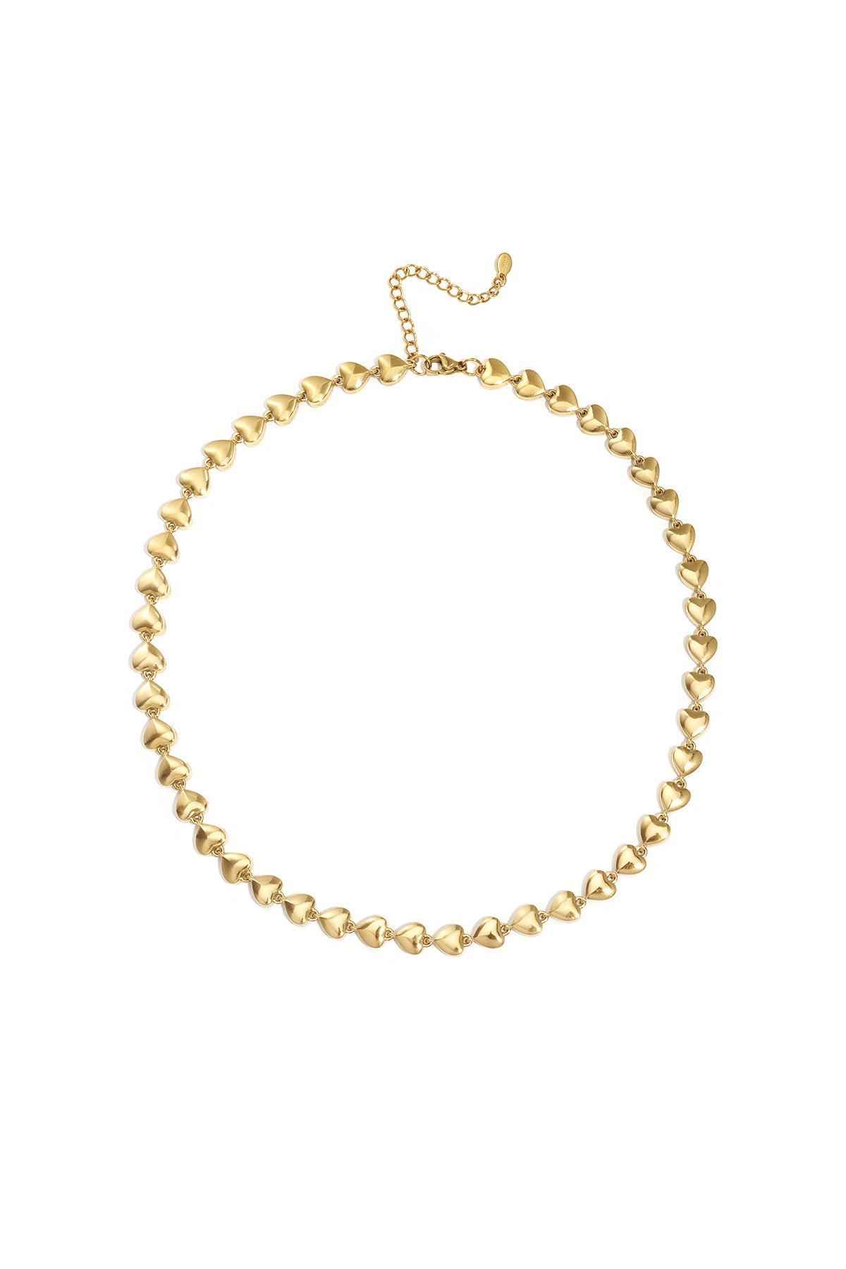 Stainless Steel Chain Necklaces Heart Casual Daily Simple Series Women's jewelry