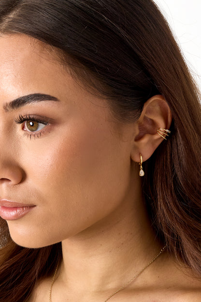 Earcuff Royal Gold Color Copper