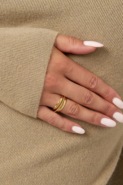triple rings ring